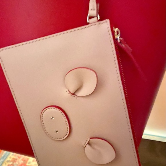 KATE SPADE/NEW YORK year of the Pig Large Tote ♠️♠️ Rare Find❤️‍🔥❤️‍🔥‍ NWT - Picture 3 of 11